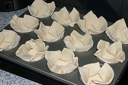 Herzhafte Blätterteig - Gehacktes - Muffins 18