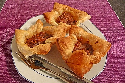 Herzhafte Blätterteig - Gehacktes - Muffins 7
