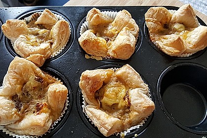Herzhafte Blätterteig - Gehacktes - Muffins 3