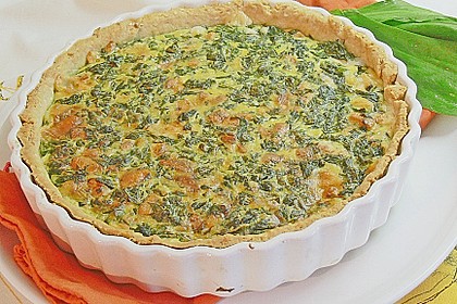 B&auml;rlauch - Quiche - ein besonderer Genuss