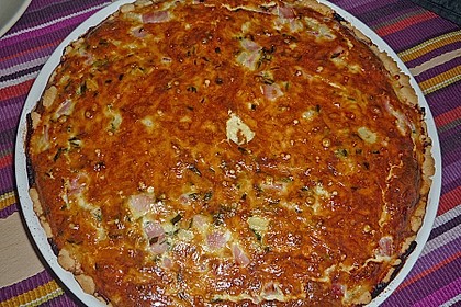 Leckere K&auml;se Quiche
