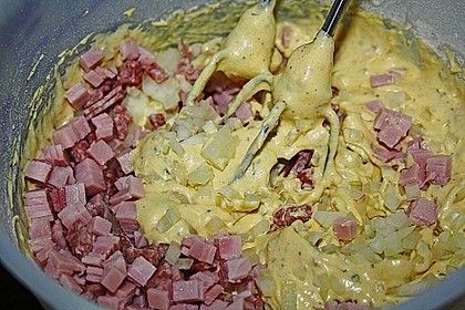 Pikante Schinkenwaffeln 10