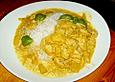 Putencurry mit Ananas in Kokosmilch