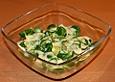 Feldsalat mit Kartoffeldressing