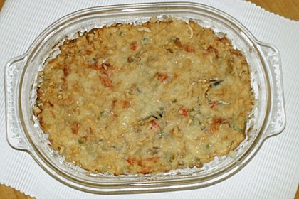 Gem&uuml;se - Nudel - Thunfischauflauf