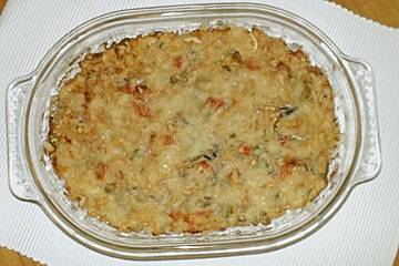 Gemüse - Nudel - Thunfischauflauf