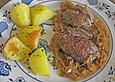 H&auml;hnchenleber mit Schmorzwiebeln