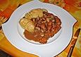 Hubertus - Nackenschnitzel mit Bl&auml;tterkartoffeln