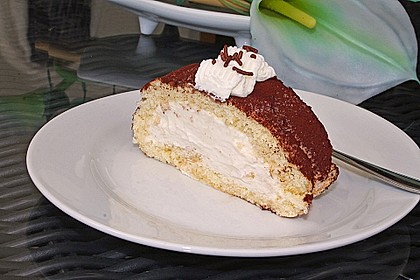 Tiramisu - Biskuitrolle 1