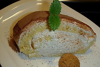 Tiramisu - Biskuitrolle 5