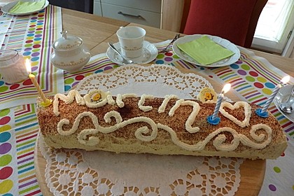 Tiramisu - Biskuitrolle 3