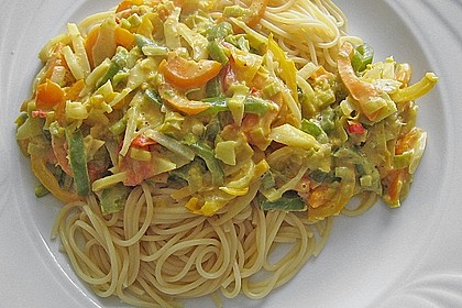 Fenchel - Lauch - Paprika - Sauce 1