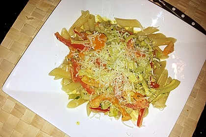 Fenchel - Lauch - Paprika - Sauce 4