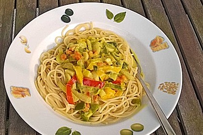 Fenchel - Lauch - Paprika - Sauce 3