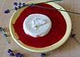 Lavendel Panna Cotta mit Fruchtsauce