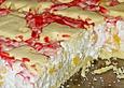 Fruchtiger Milchreis - Kuchen