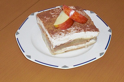 Falsches Apfel Tiramisu 3