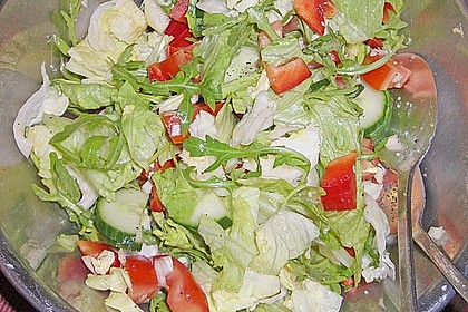Blitz - Gartensalat mit Schafsk&auml;se 6