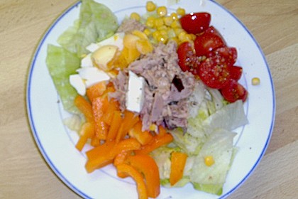 Blitz - Gartensalat mit Schafsk&auml;se 10