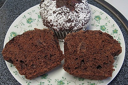 Schokoladen Muffins für Eilige 1