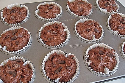 Schokoladen Muffins für Eilige 28