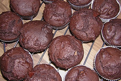 Schokoladen Muffins für Eilige 14