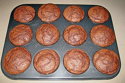 Schokoladen Muffins für Eilige 16