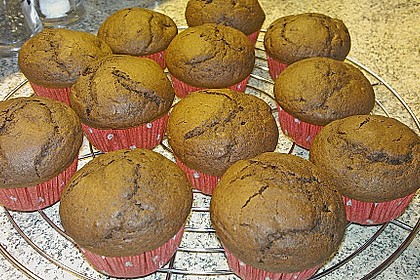 Schokoladen Muffins für Eilige 15