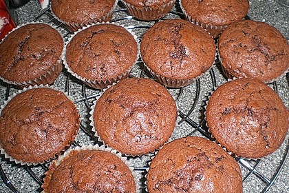 Schokoladen Muffins für Eilige 7