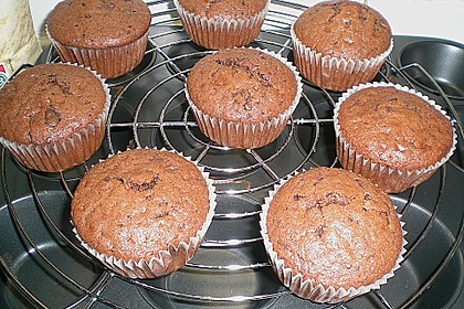 Schokoladen Muffins für Eilige 13