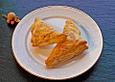 Apfeltaschen mit Rosinen