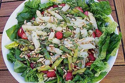 Marinierter Spargel - Erdbeer - Salat 5