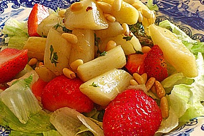 Marinierter Spargel - Erdbeer - Salat 7