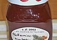 Himbeergelee mit  frischer Pfefferminze