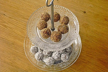 Haferflockenpralinen, Haferflockenkugeln