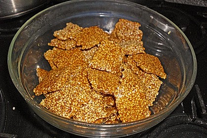 Sesamkrokant - Pralinen 1