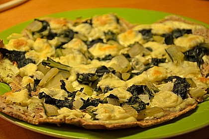 Vegetarischer Flammkuchen 1