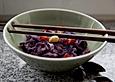 Bibis violetter Wok