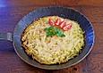 Kartoffelpfanne mit K&auml;se und Speck