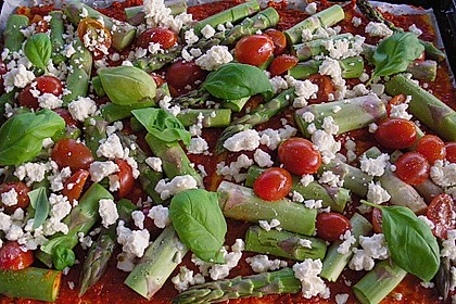 Spargel - Pizza 6