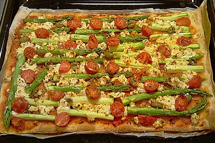 Spargel - Pizza 8