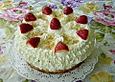 Erdbeer - Nusskrokant - Torte