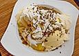 Karamellbanane mit Eis
