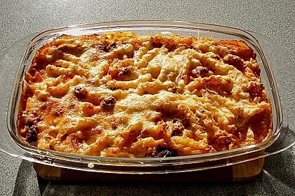 Nudel - Hackfleisch - Auflauf 2