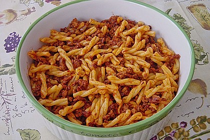Nudel - Hackfleisch - Auflauf 11