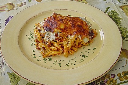 Nudel - Hackfleisch - Auflauf 13