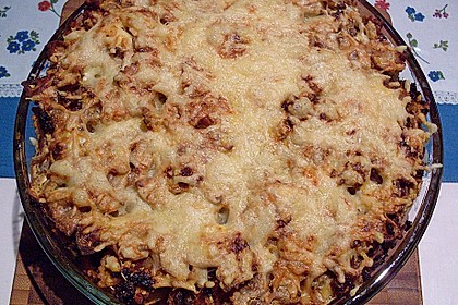 Nudel - Hackfleisch - Auflauf 14