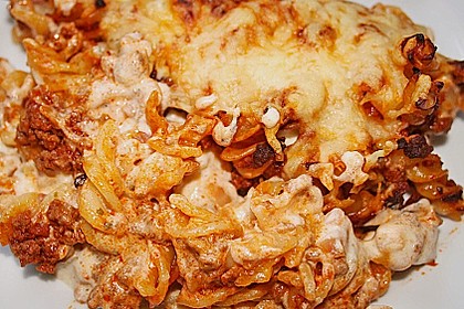 Nudel - Hackfleisch - Auflauf 35