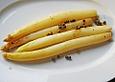 Zarts&uuml;&szlig;er Spargel mit gr&uuml;nem Pfeffer