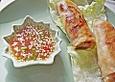 Frischer Dip f&uuml;r Fr&uuml;hlingsr&ouml;llchen - s&uuml;&szlig; - sauer - scharf